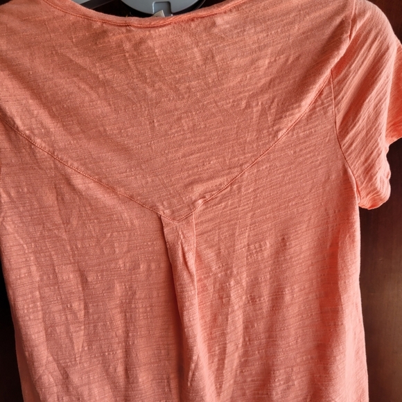 Cato Dreamcicle Orange Shirt. Size L - Picture 4 of 6